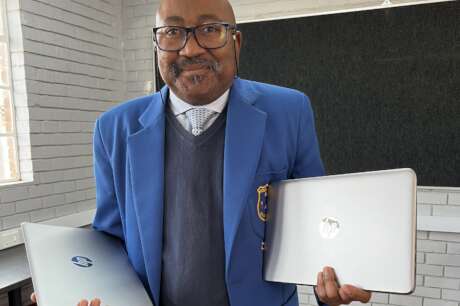 80 Laptop Sleeves for K - 7 School in South Africa