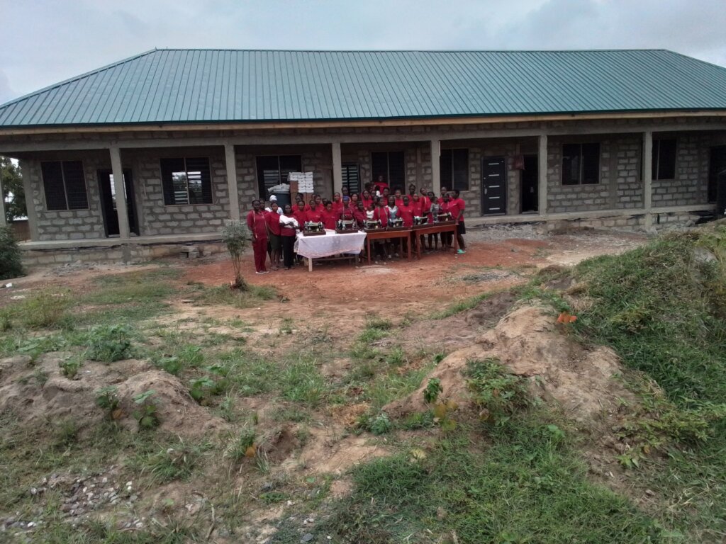 Building Picture with doors, louvers,windows fixed