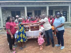 Presentation of five new sewing machines