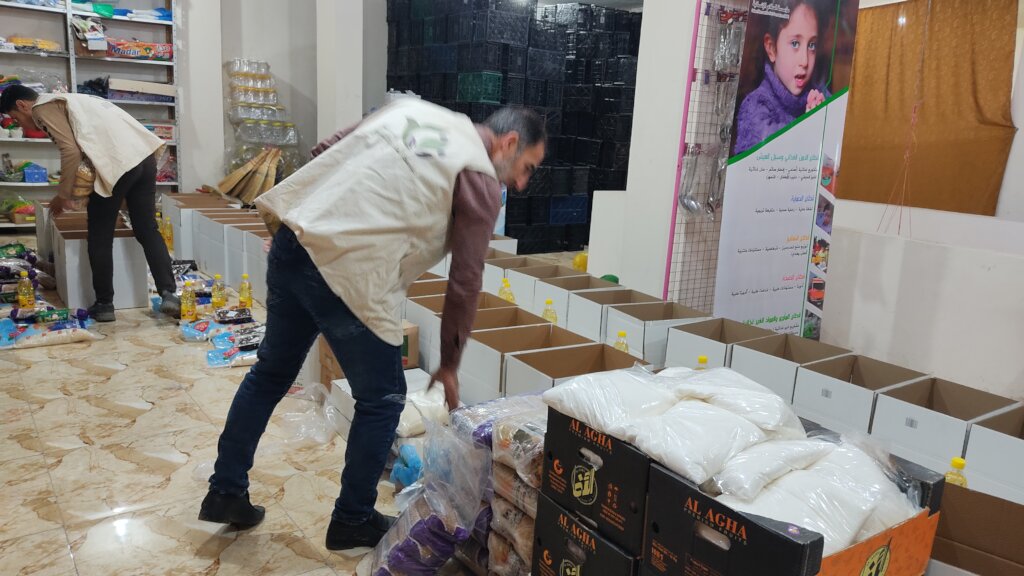 Support 1000 Syrian Families by Basket Food