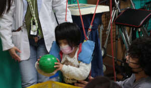 Rehabilitation and early intervention are ongoing.