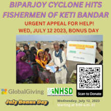 Help support Keti Bandar Fishermen
