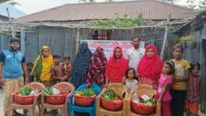 Food distributed to lactating and Pregnant mothers