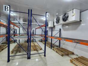 Internal structure of the warehouse