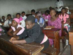 Picture of children while being at school