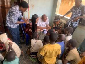 Focus Group Discussion with the boys and community
