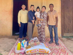 Displaced-Family Received Emergency Food Package