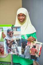Printed photos for presentation