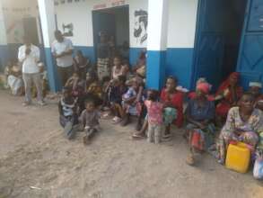 Meeting with some members of the community