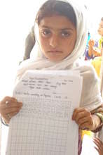 School for the flood hit children in Pakistan