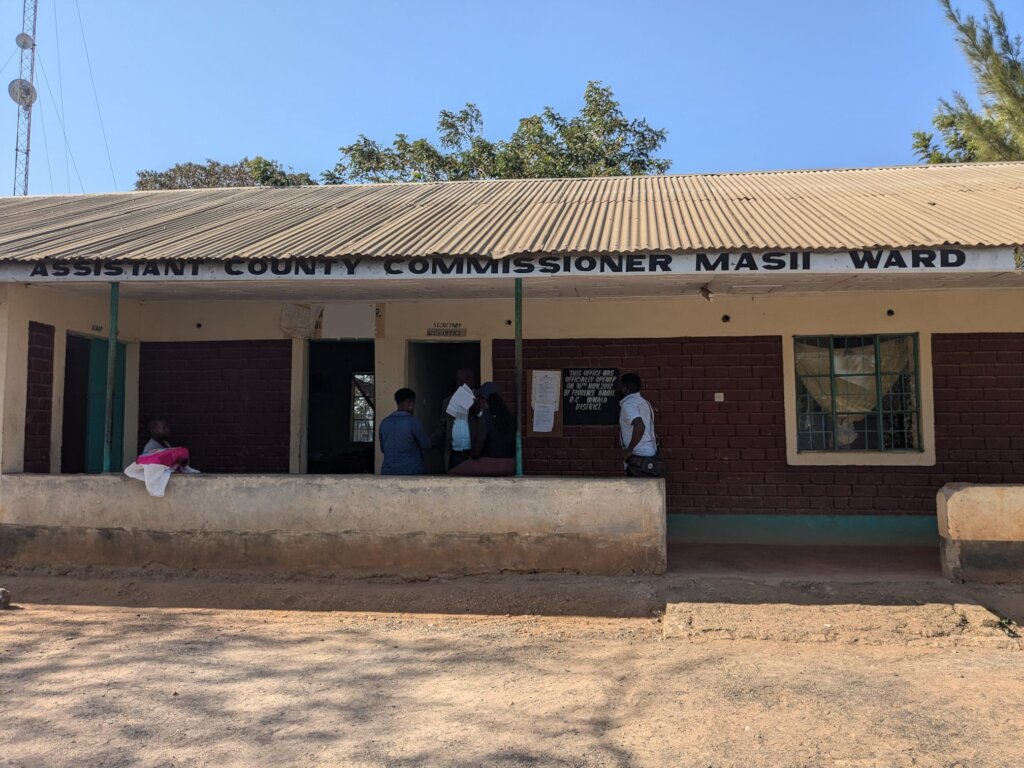 Administrative Office Block for Masii Ward