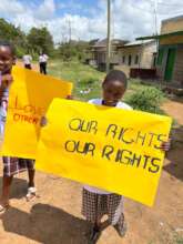 Children made posters