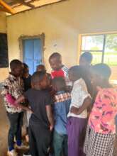 Called 116 to show the children how it works