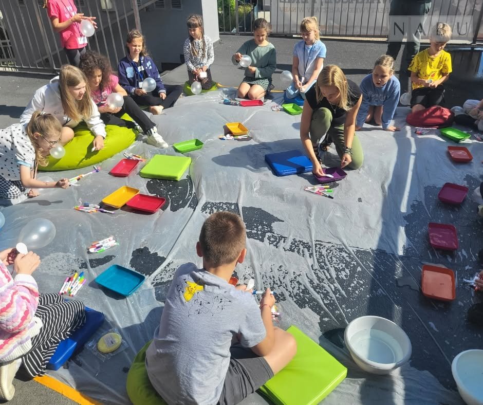Painting outside