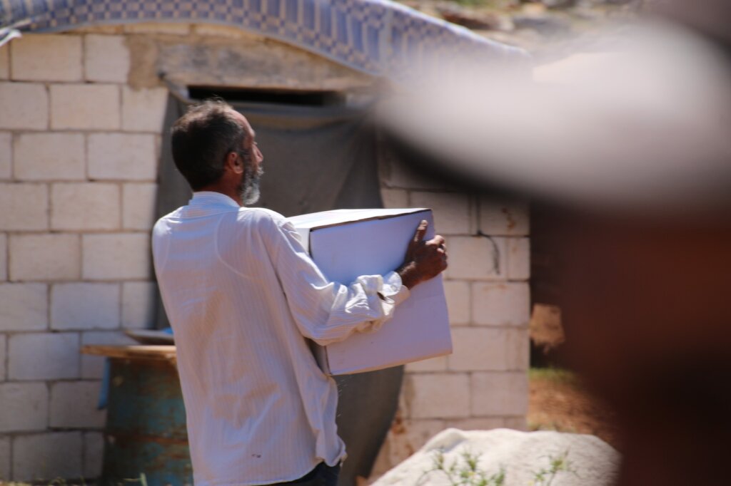 Food Baskets for Displaced Families