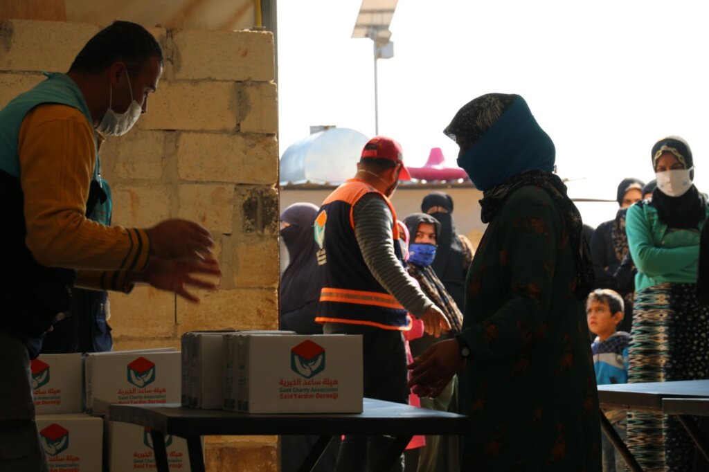 Food Baskets for Displaced Families