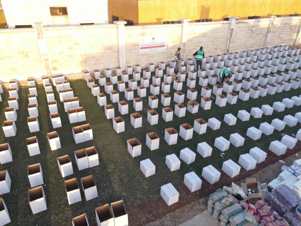 Food Baskets for Displaced Families