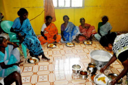 Food sponsorship for neglected old age persons