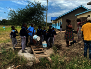 Digging new wells for schools