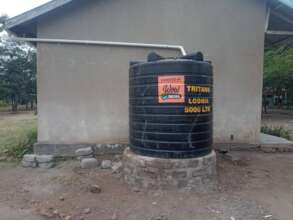We donate water tanks to schools