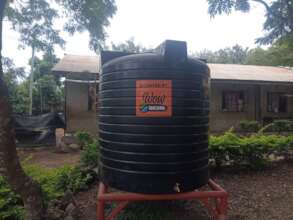 We donate water tanks to schools