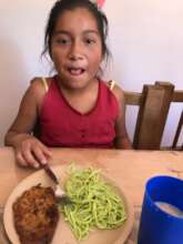 Ivon at the food service