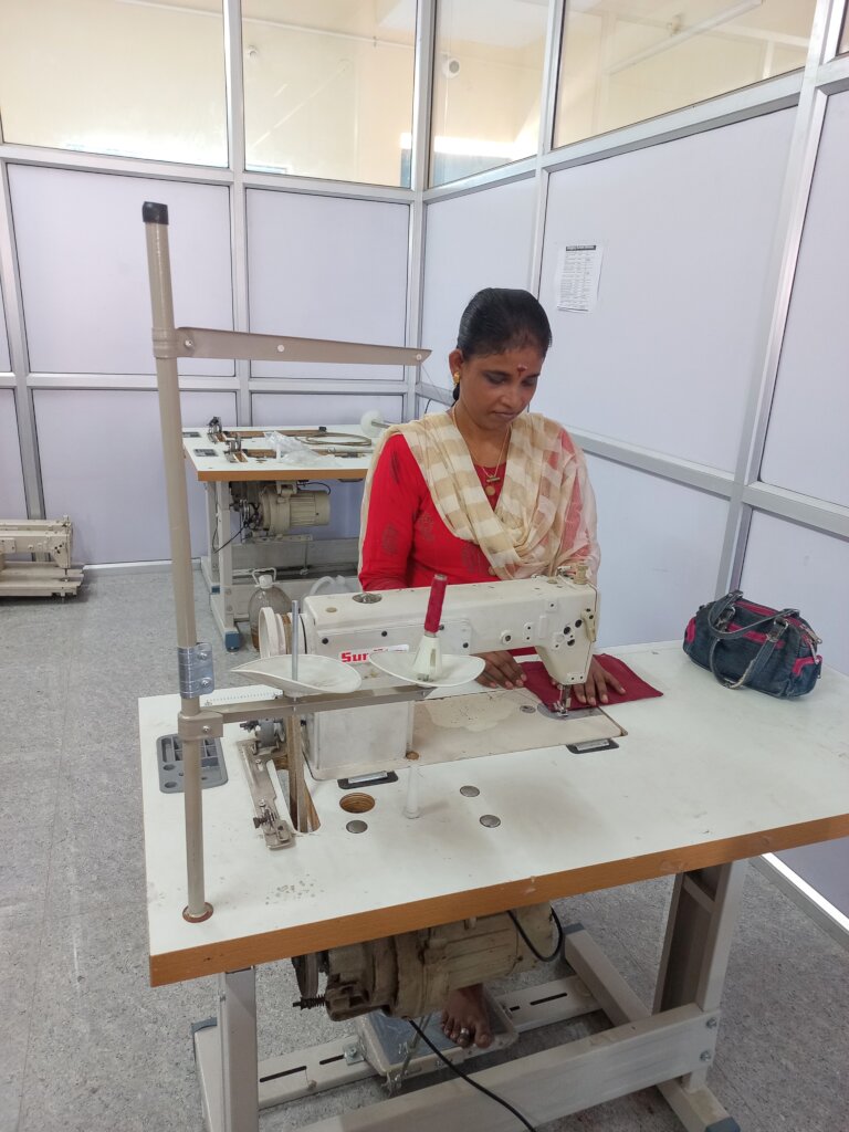 Donate sewing machines to poor girls & women