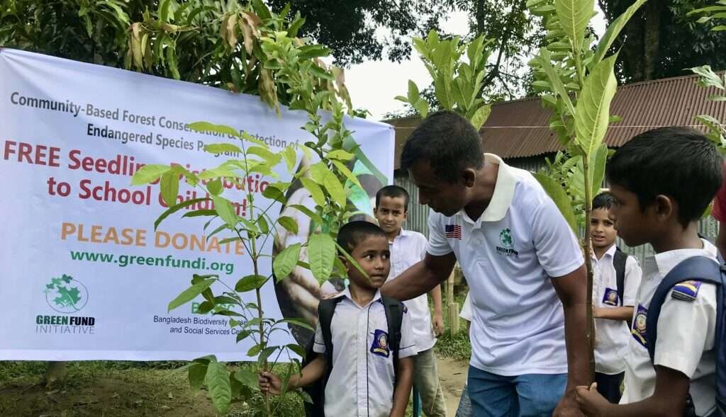 Plant 100,000 Trees With Students In Bangladesh