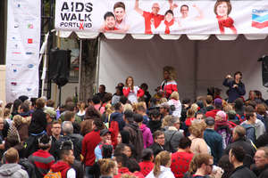 AIDS Walk Portland 2013 - Inspiring speakers