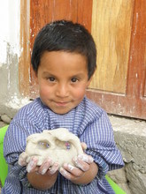 Juan Jesus con su play doh