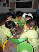 Hiciendo Playdoh!