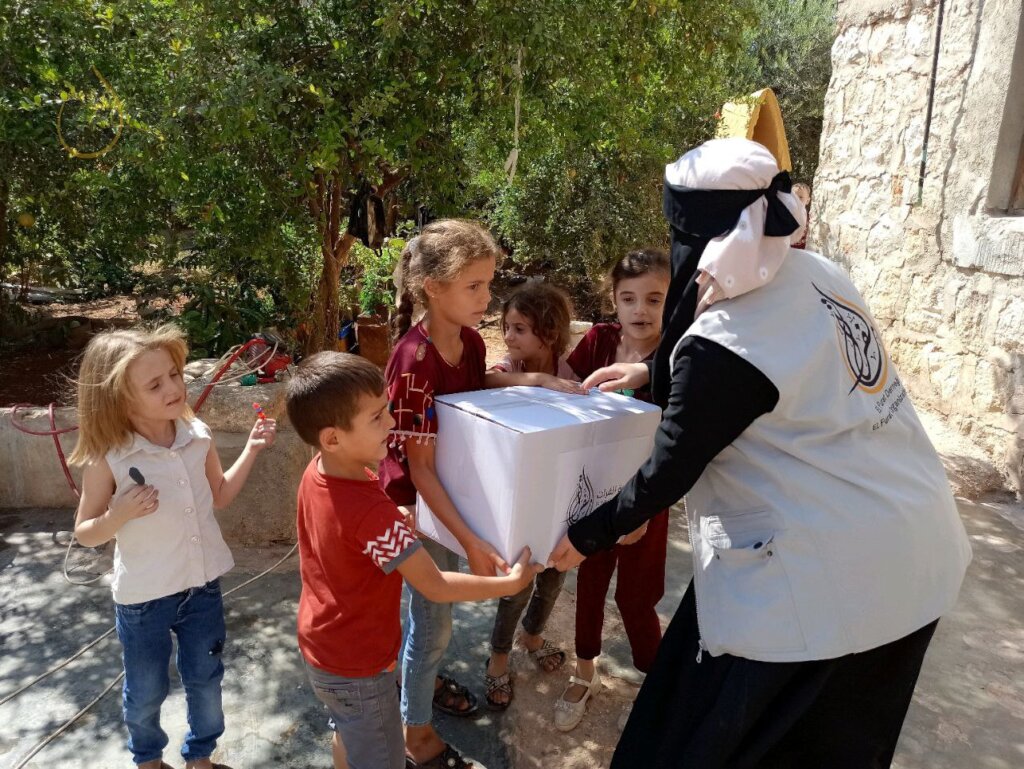 Hope and Nourishment for Syrian Families