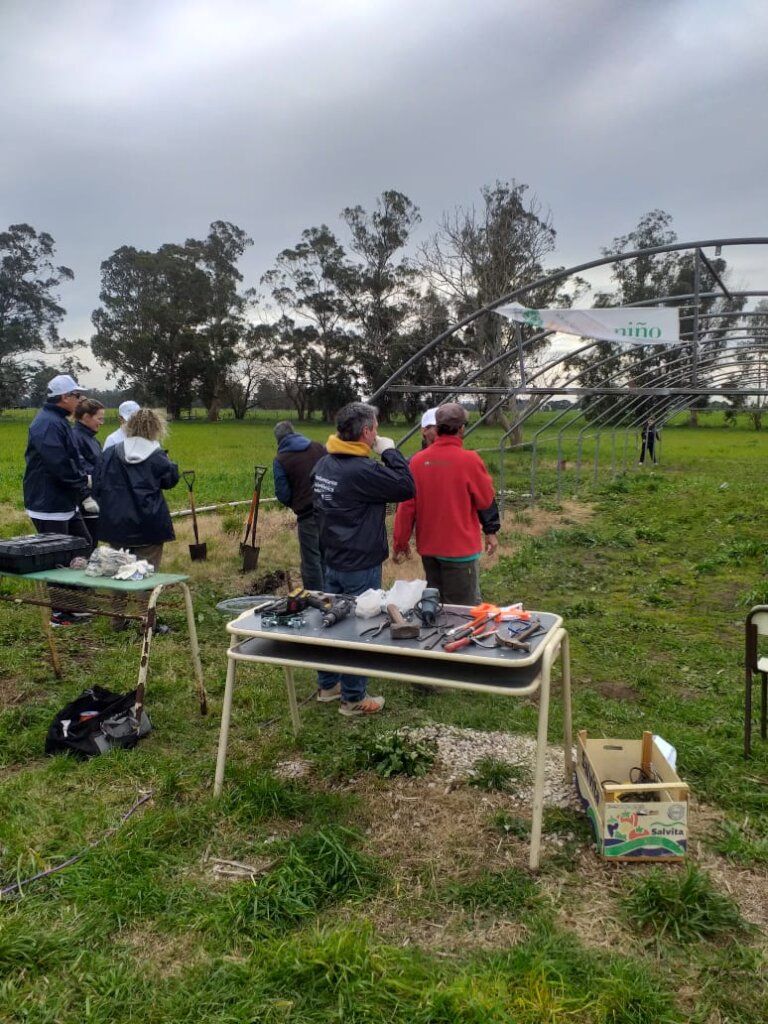 2,410 Children benefited with 10 Vegetable Gardens