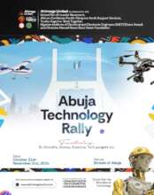 Flyer showcasing a rally for the 2024 TECH SUMMIT
