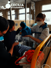 Bringing joy to the kids at the hospital