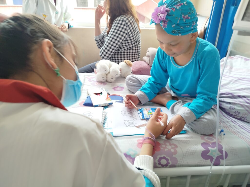 work in the hospital