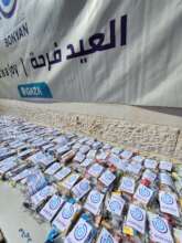 Gift and sweets distribution!