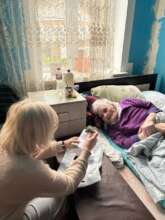 Foundation's visit to the boarding house