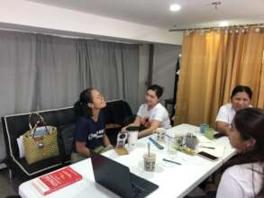 Conference room used in a recent training