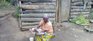 Resty a Gender Based Violence Survivor Weaving
