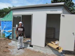 A new fishing shed. Courtesy of Peace Winds