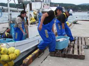Restoring livelihoods in Japan by Peace Winds