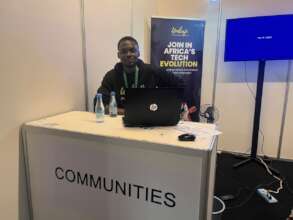 Attending a conference on Africa Tech Evolution