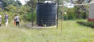 Installation of a Water Tank for Safe water