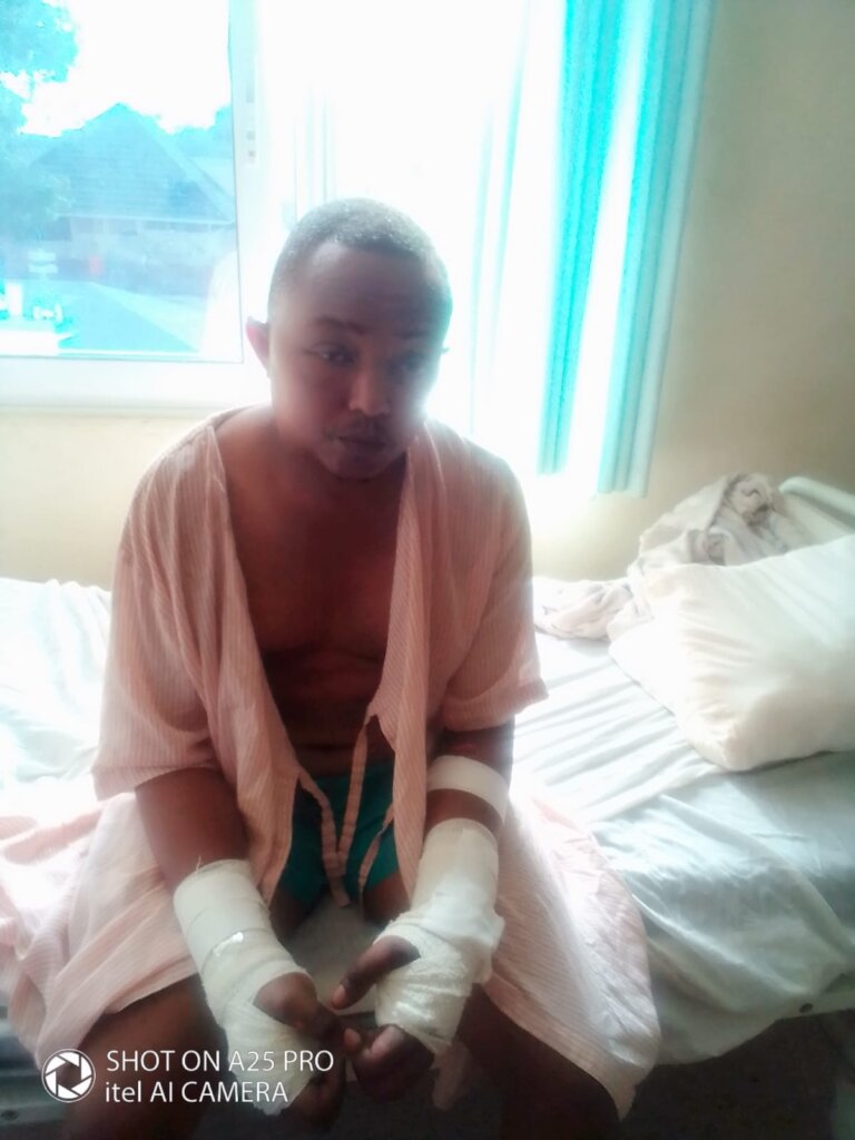 Help George Heal From Accidental Electrocution