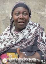 Trainee engineer, Solar Mama Khadija from Unguja
