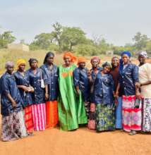 Solar Engineer Team with BCI Senegal Director