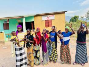 Mothers celebrate the new birthing centre