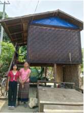 New shelters built to replace damaged ones