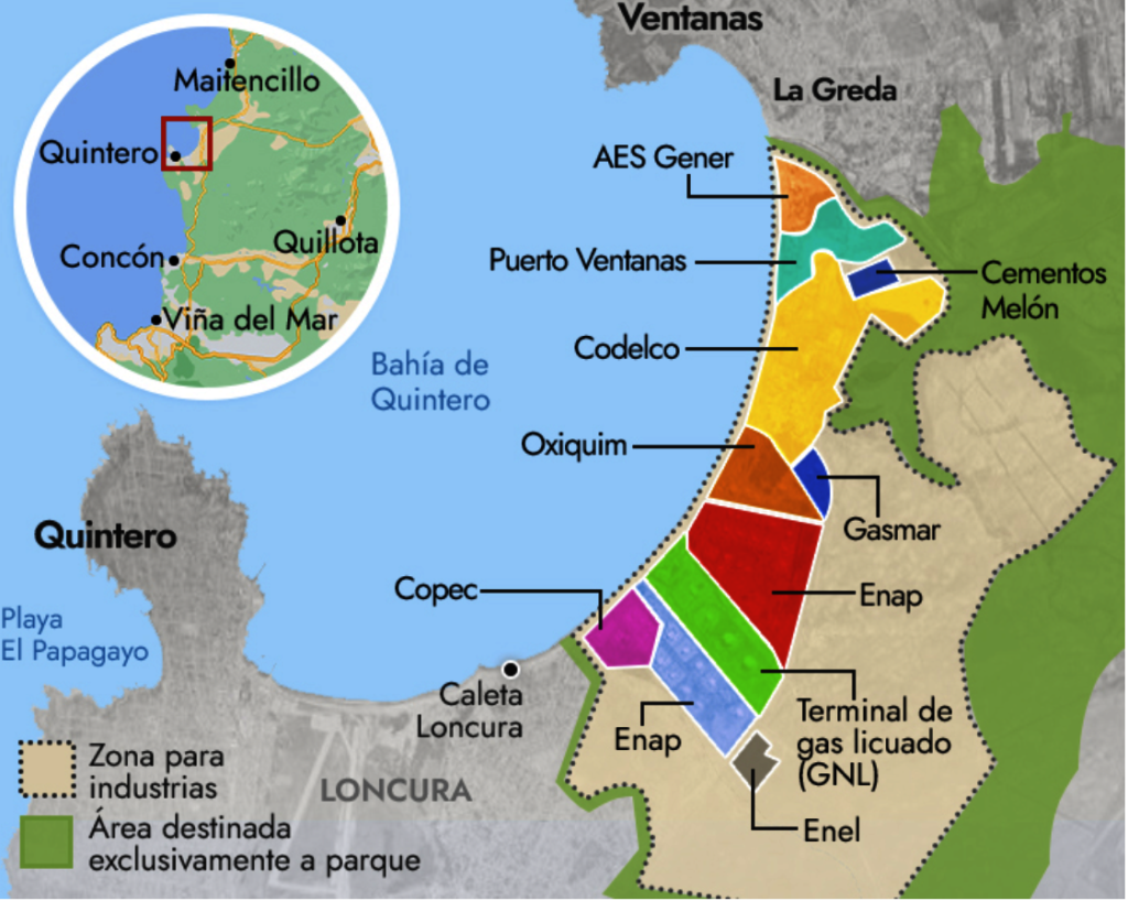 Puchuncavi, la zona de sacrificio de Chile